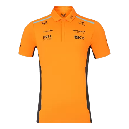 McLaren F1 Orange Team Polo 2024 Plus Size(3XL-5XL) - bestsoccerstore