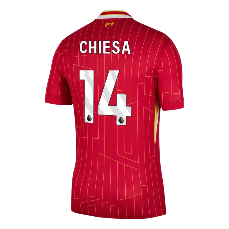 CHIESA #14 Liverpool Home Soccer Jersey 2024/25 - bestsoccerstore