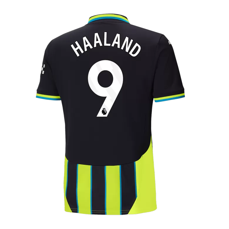 HAALAND #9 Manchester City Soccer Jersey Away Custom Shirt 2024/25 - bestsoccerstore