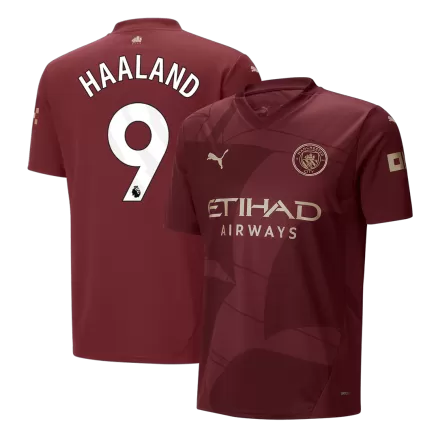 HAALAND #9 Manchester City Soccer Jersey Third Away Custom Shirt 2024/25 - bestsoccerstore