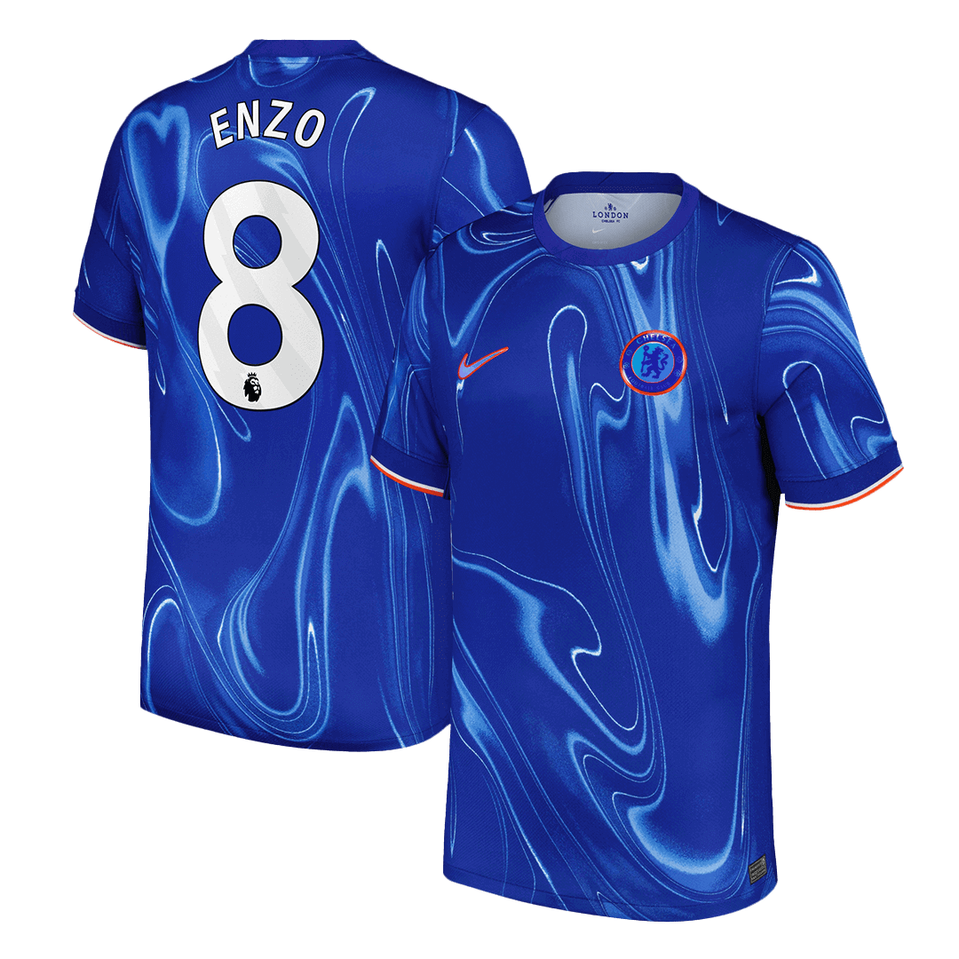 ENZO #8 Chelsea Home Soccer Jersey - bestsoccerstore