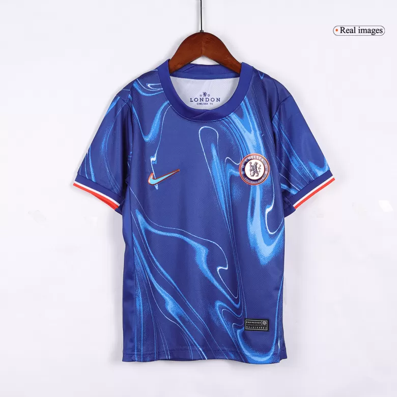 Kids Chelsea Custom Home Soccer Kits 2024/25 - bestsoccerstore