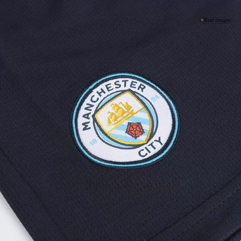 Manchester City Soccer Shorts Custom Away 2024/25 - bestsoccerstore