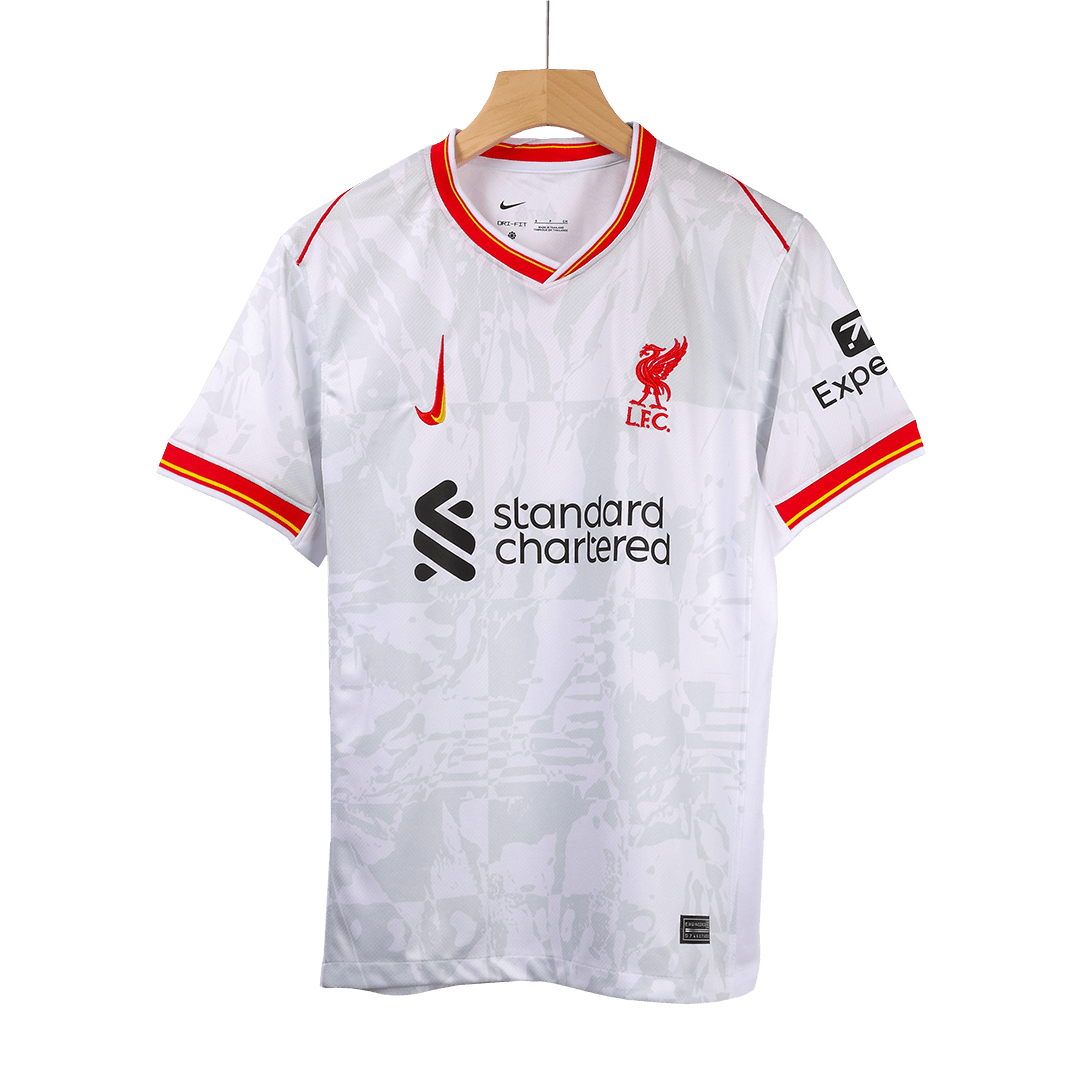 CHIESA #14 Liverpool Soccer Jersey Third Away Custom Shirt