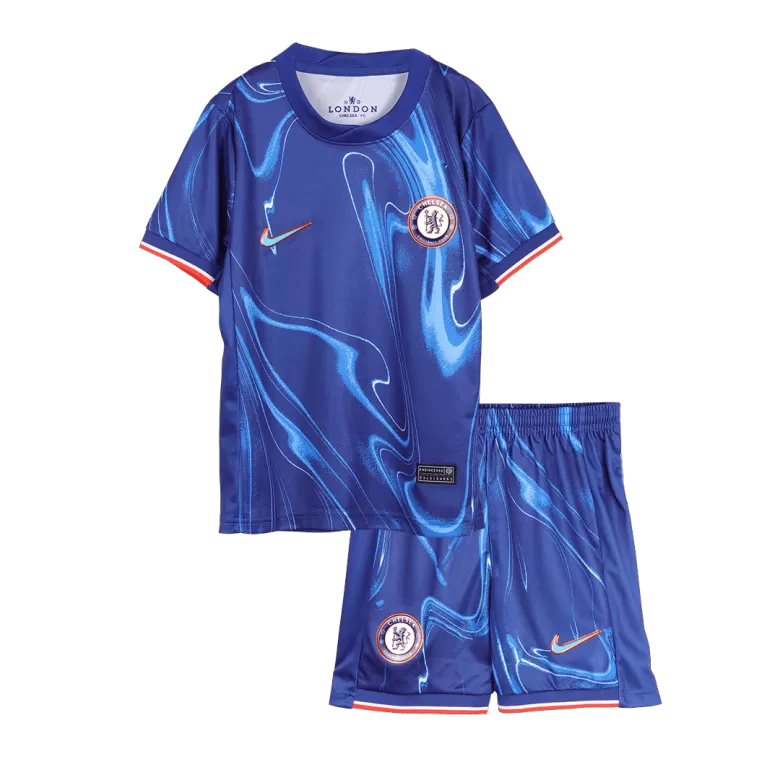 Kids Chelsea Custom Home Soccer Kits 2024/25 - bestsoccerstore