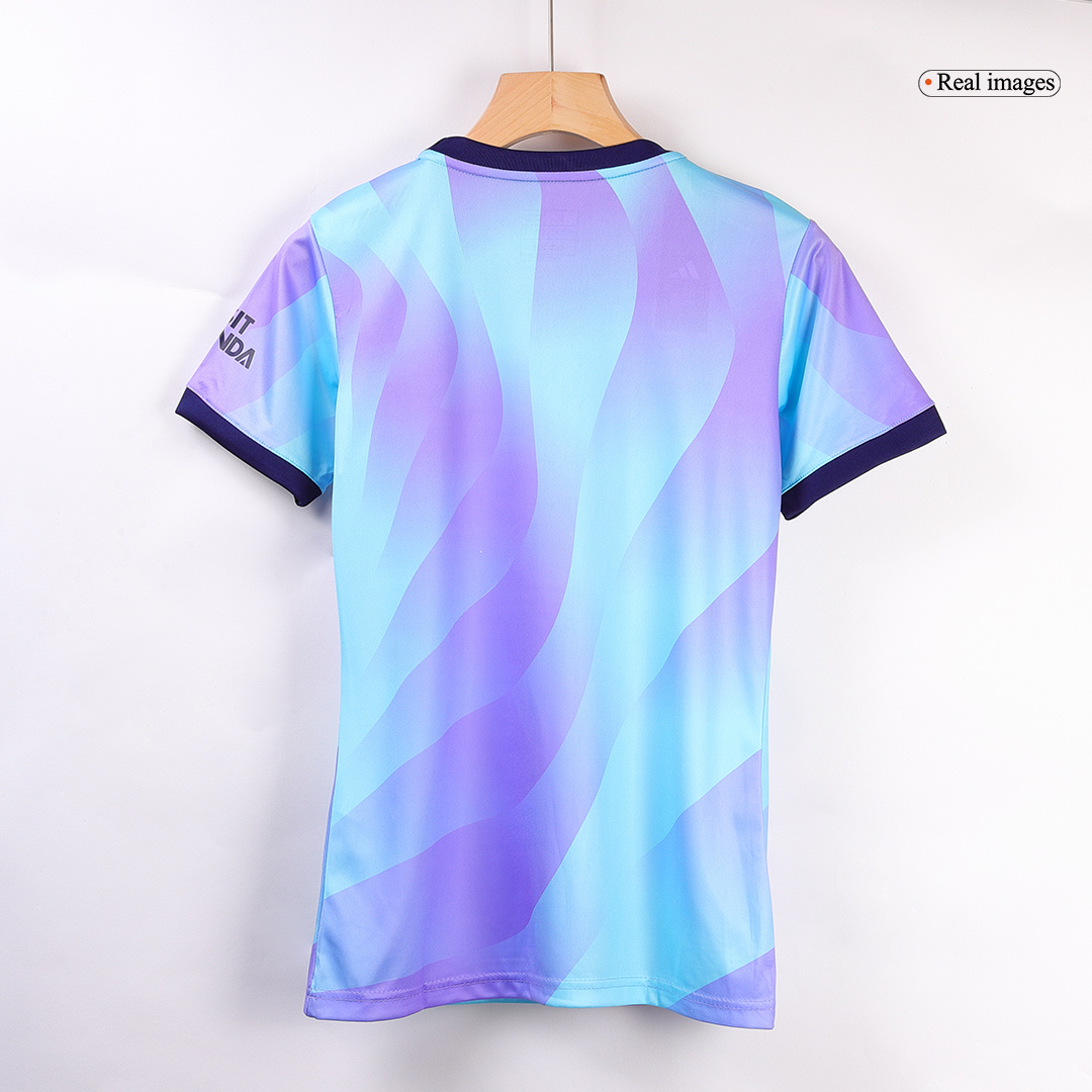 Arsenal Soccer Jersey Third Away Women's Custom Shirt - bestsoccerstore