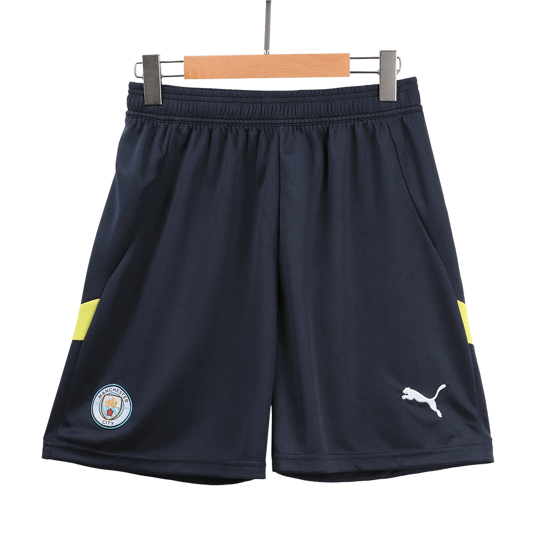 Manchester City Soccer Shorts Custom Away