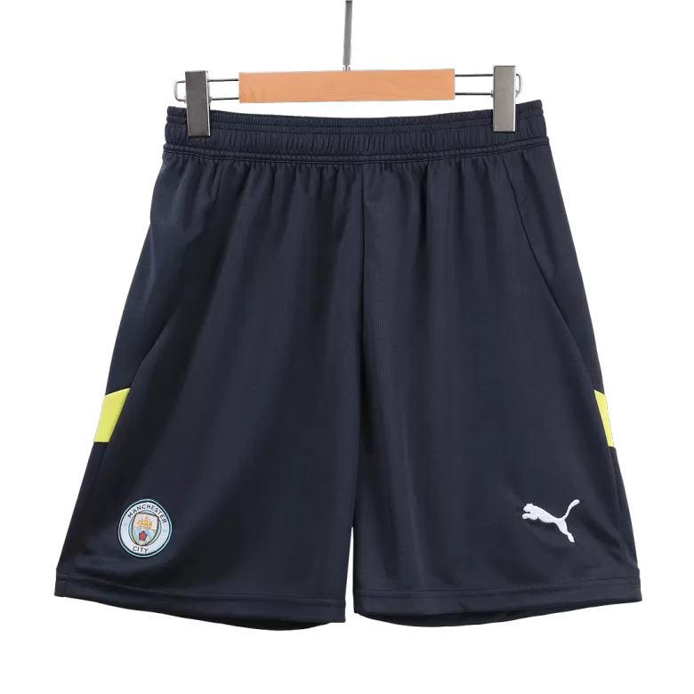 Manchester City Soccer Shorts Custom Away 2024/25 - bestsoccerstore