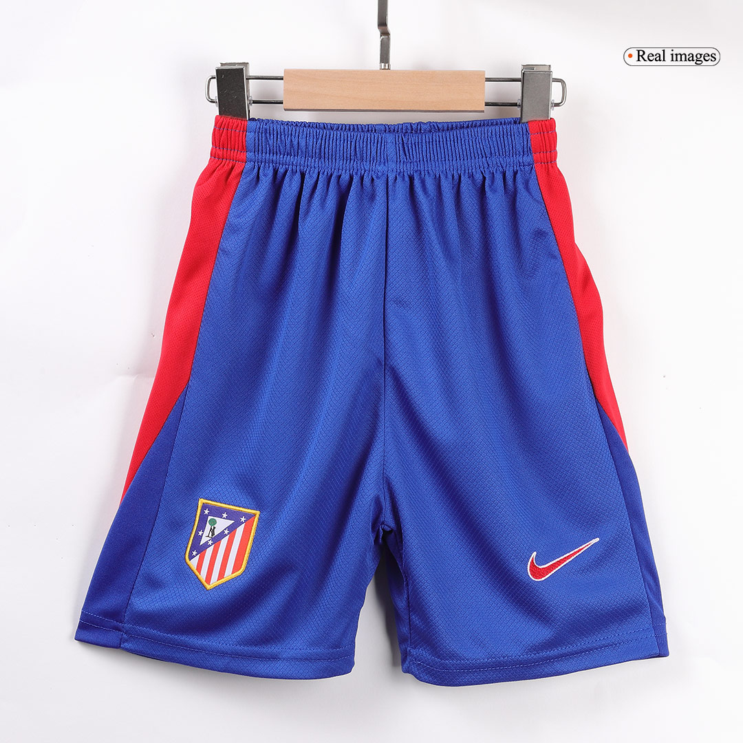Kids Atletico Madrid Custom Home Full Soccer Kits 2024/25