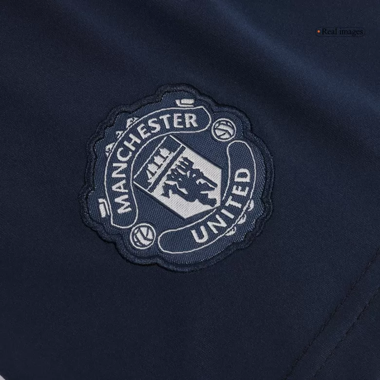 Manchester United Soccer Shorts Custom Away 2024/25 - bestsoccerstore