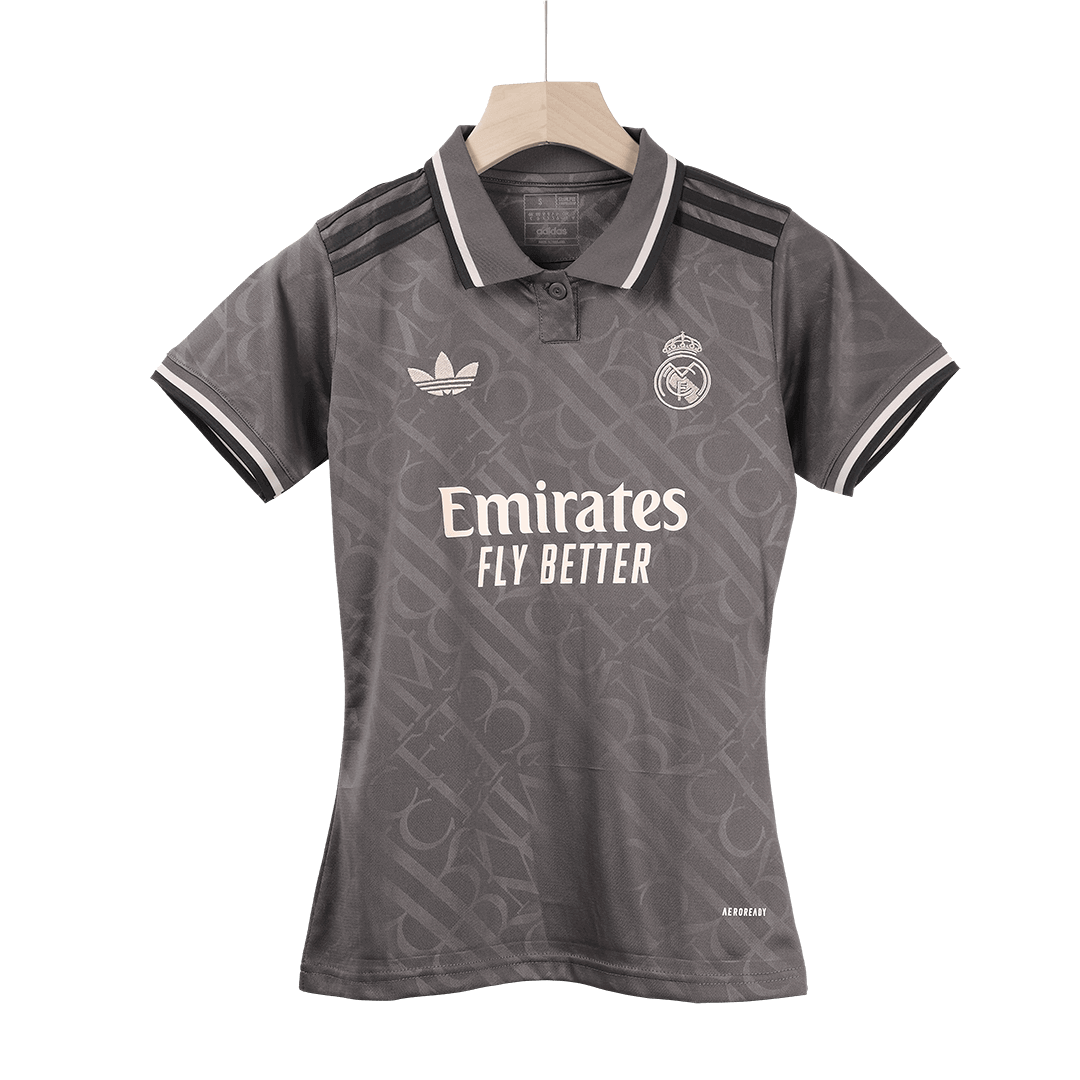 Real Madrid Soccer Jersey Third Away Women's Custom Shirt - bestsoccerstore