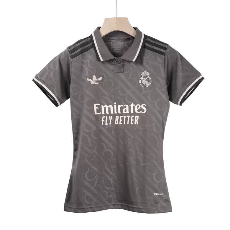 Real Madrid Soccer Jersey Third Away Women's Custom Shirt 2024/25 - bestsoccerstore