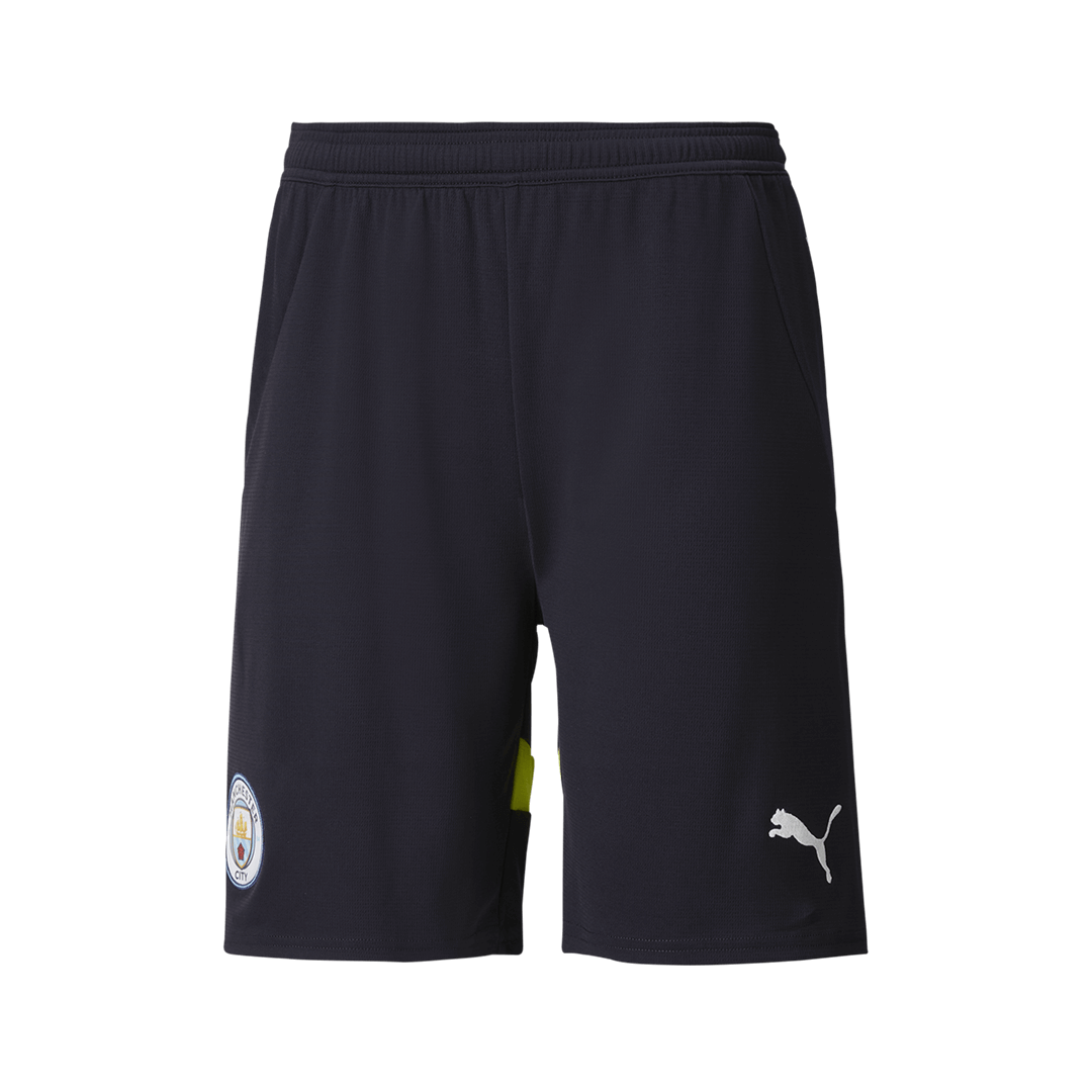 Manchester City Soccer Shorts Custom Away - bestsoccerstore