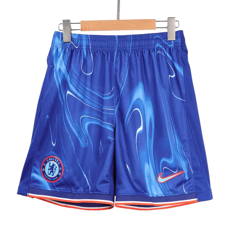 Chelsea Soccer Shorts Custom Home 2024/25 - bestsoccerstore