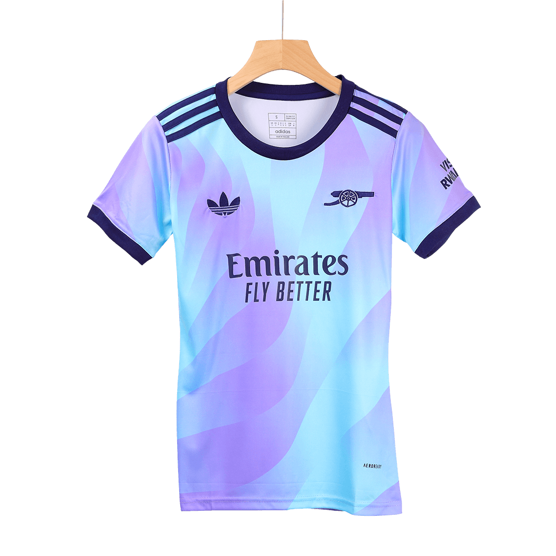 Arsenal Soccer Jersey Third Away Women's Custom Shirt - bestsoccerstore
