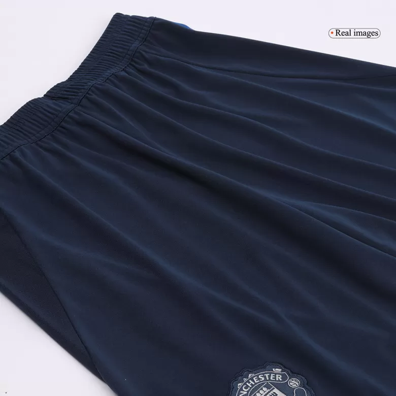 Manchester United Soccer Shorts Custom Away 2024/25 - bestsoccerstore