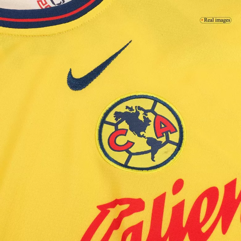 Kids Club America Aguilas Custom Home Soccer Kits 2024/25 - bestsoccerstore