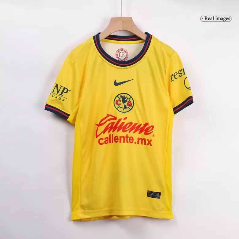 Kids Club America Aguilas Custom Home Soccer Kits 2024/25 - bestsoccerstore