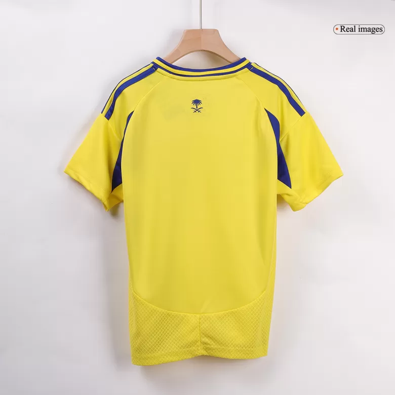 Kids Al Nassr Custom Home Soccer Kits 2024/25 - bestsoccerstore