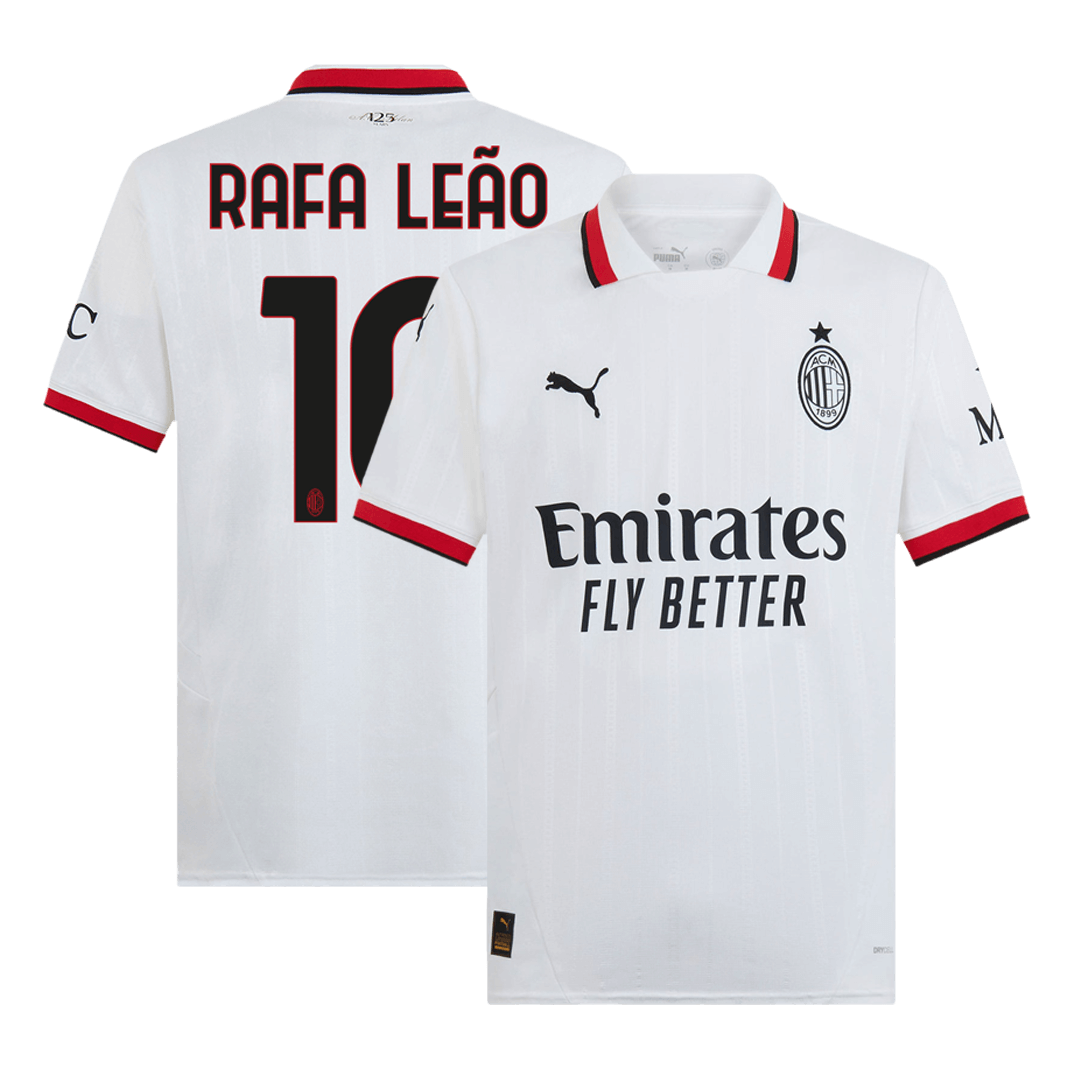 RAFA LEÃO #10 AC Milan Away Soccer Jersey - bestsoccerstore