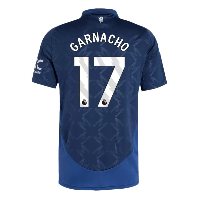 GARNACHO #17 Manchester United Soccer Jersey Away Custom Shirt 2024/25 - bestsoccerstore