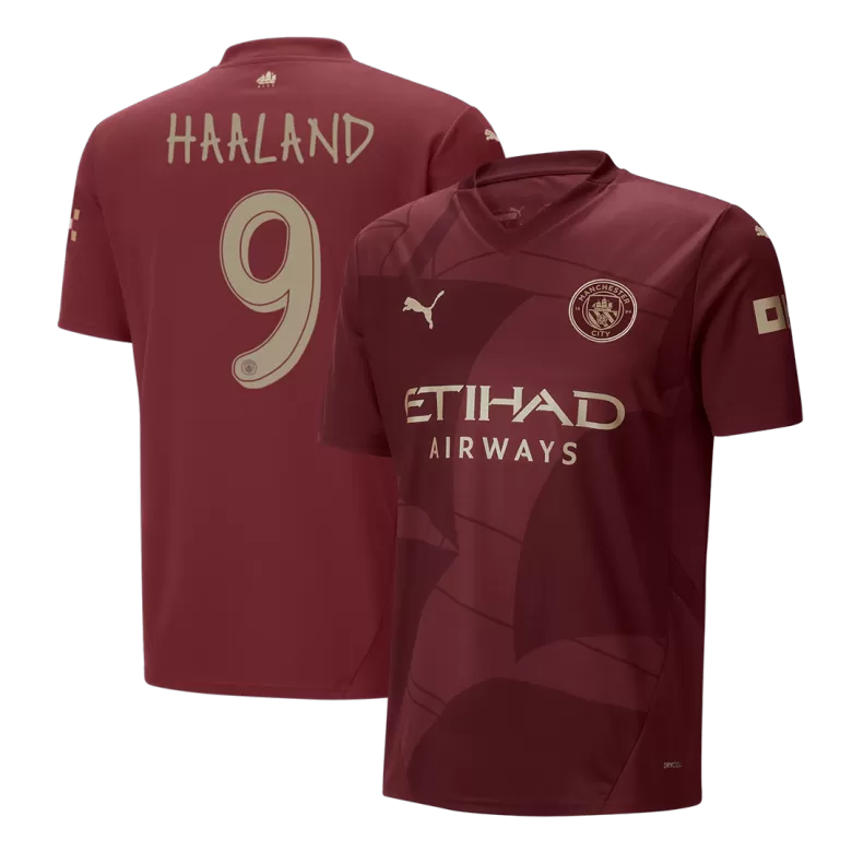 HAALAND #9 Manchester City Soccer Jersey Third Away Custom Shirt 2024/25 - bestsoccerstore