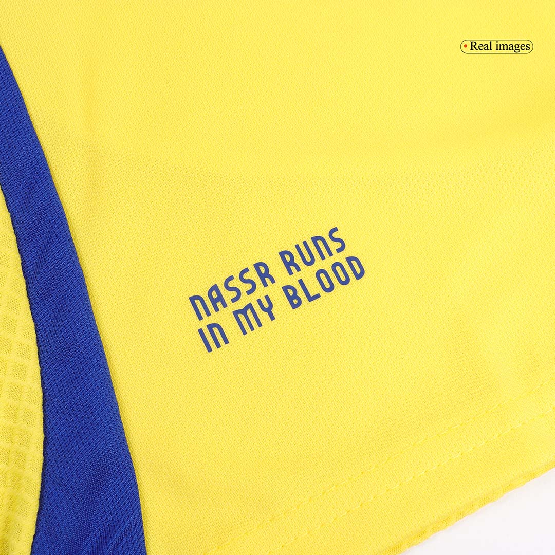 Kids Al Nassr RONALDO #7 Home Soccer Kits-ACL - bestsoccerstore