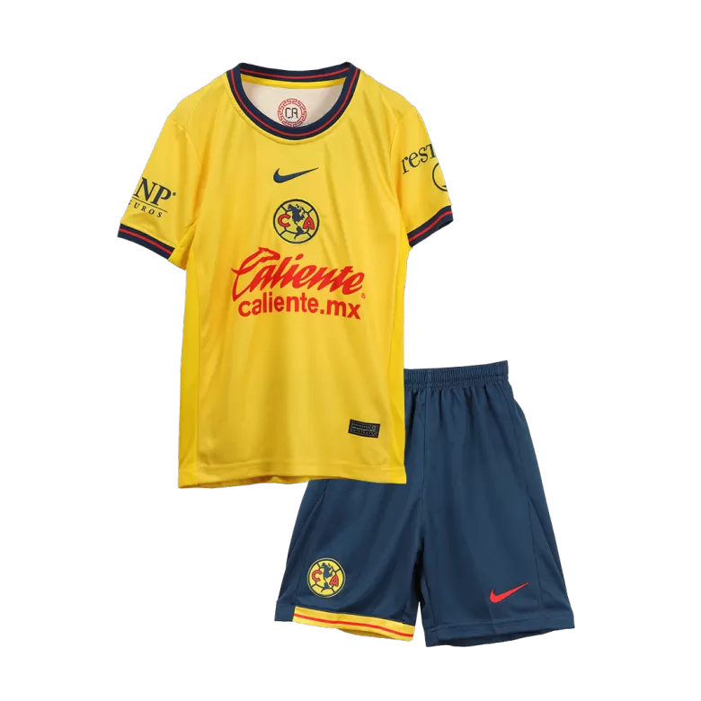 Kids Club America Aguilas Custom Home Soccer Kits 2024/25 - bestsoccerstore