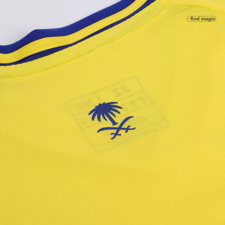 Kids Al Nassr Custom Home Soccer Kits 2024/25 - bestsoccerstore