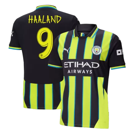 HAALAND #9 Manchester City Soccer Jersey Away Custom Shirt 2024/25 - bestsoccerstore