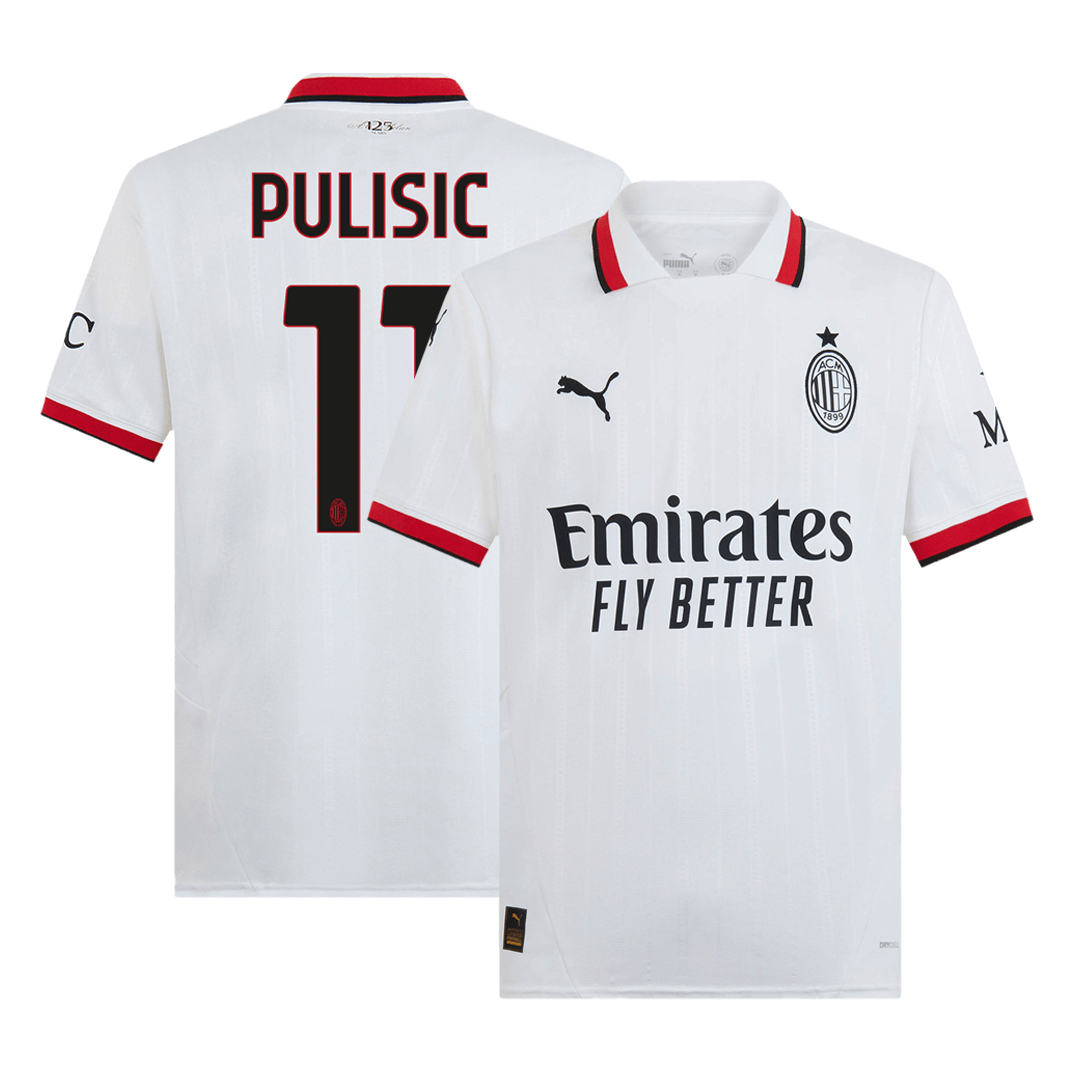 PULISIC #11 AC Milan Away Soccer Jersey - bestsoccerstore