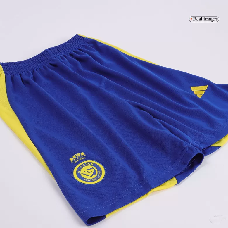 Kids Al Nassr Custom Home Soccer Kits 2024/25 - bestsoccerstore