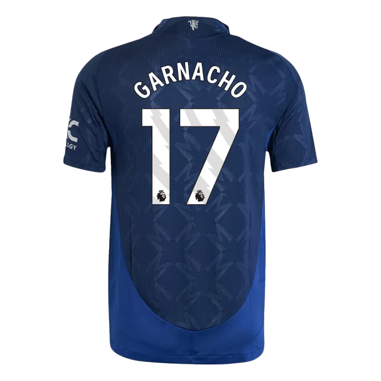 Authentic GARNACHO #17 Soccer Jersey Manchester United Away Shirt 2024/25 - bestsoccerstore