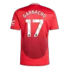 GARNACHO #17 Manchester United Home Soccer Jersey 2024/25 - bestsoccerstore