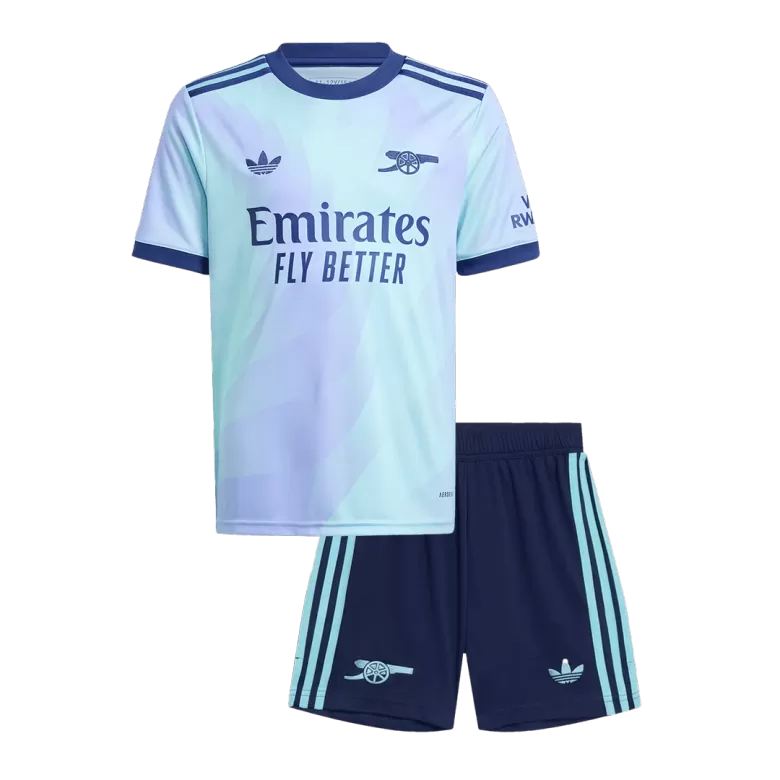 Kids Arsenal Custom Third Away Soccer Kits 2024/25 - bestsoccerstore