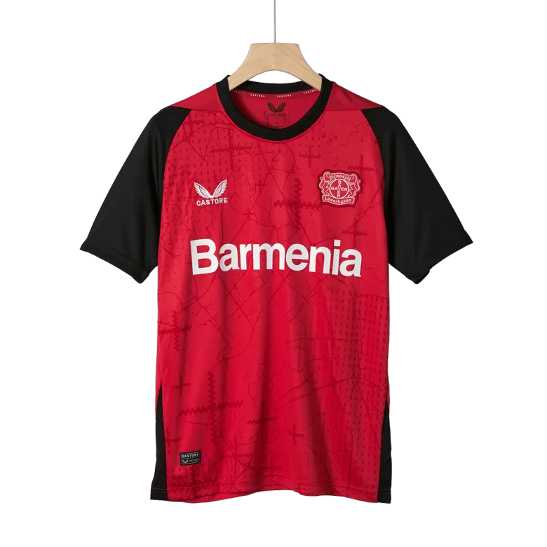 Bayer 04 Leverkusen Soccer Jersey Home Custom Shirt 2024/25 - bestsoccerstore