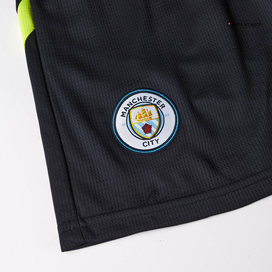 Kids Manchester City Away Custom Soccer Kits - bestsoccerstore