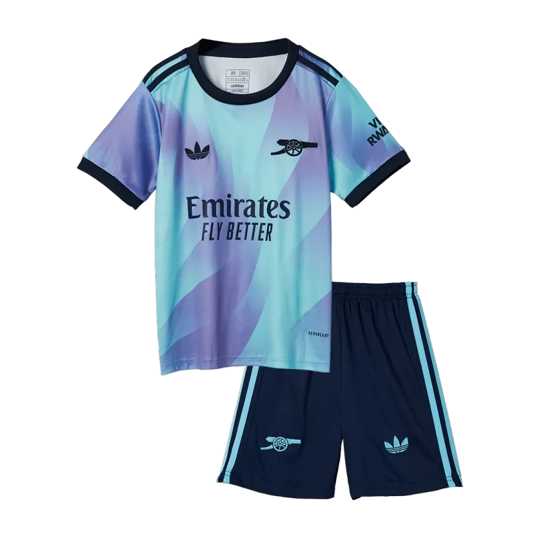 Kids Arsenal Custom Third Away Soccer Kits 2024/25 - bestsoccerstore