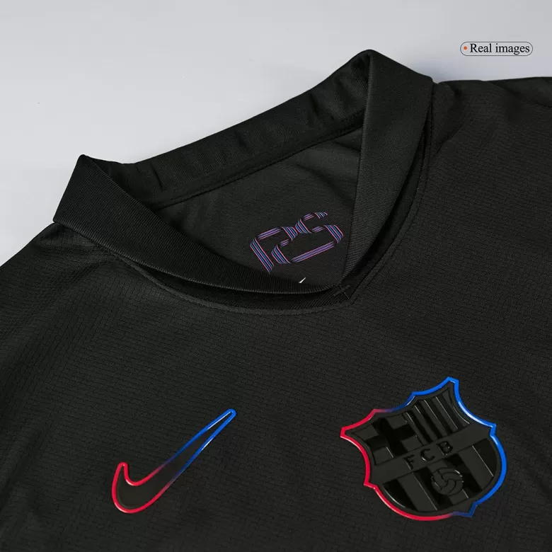 Barcelona Away Soccer Uniform Kits 2024/25 - Spotify Logo Without Text - bestsoccerstore