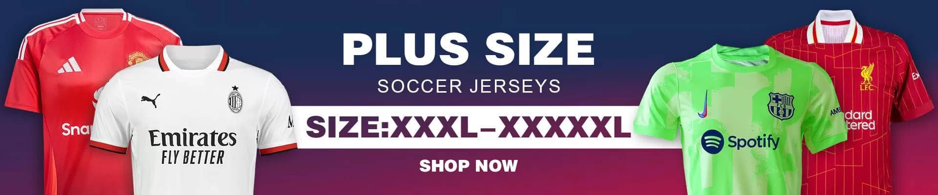 PLUS SIZE JERSEYS - bestsoccerstore