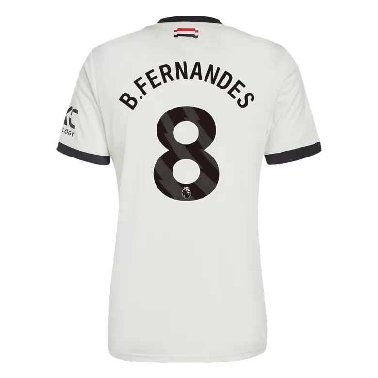 B.FERNANDES #8 Manchester United Soccer Jersey Third Away Custom Shirt 2024/25 - bestsoccerstore