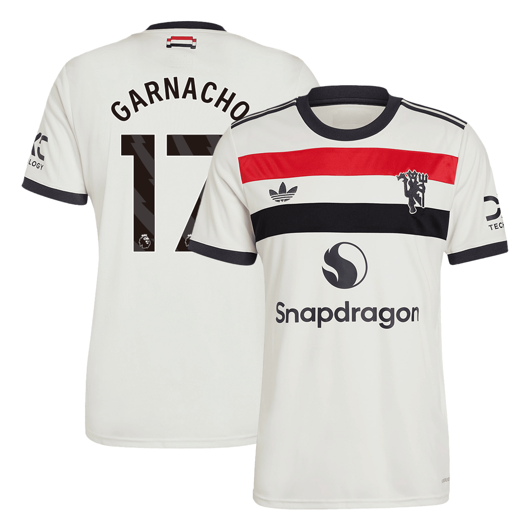 Manchester United Jersey Custom GARNACHO #17 Soccer Jersey Third Away - bestsoccerstore