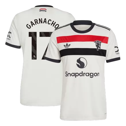 Manchester United Jersey Custom GARNACHO #17 Soccer Jersey Third Away 2024/25 - bestsoccerstore