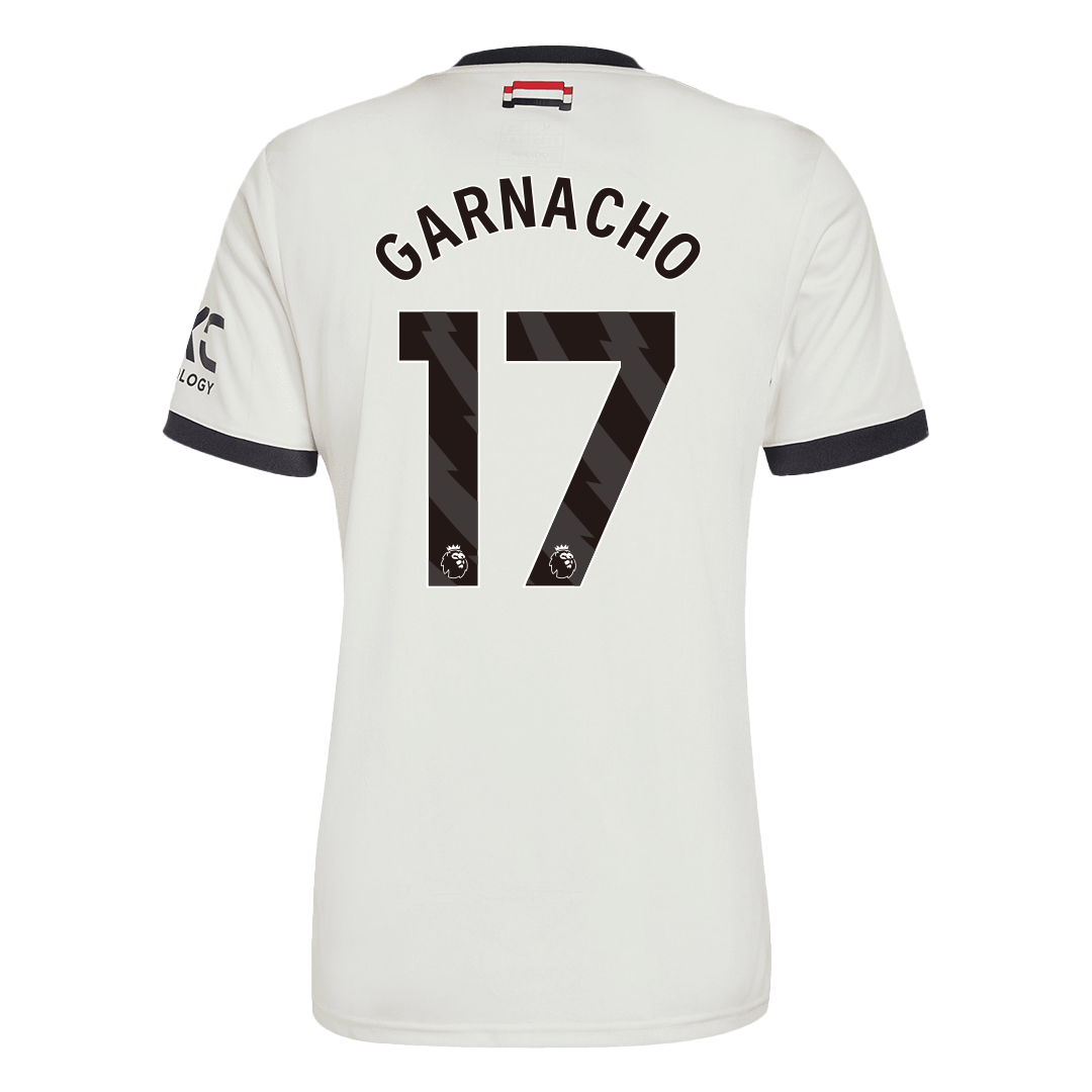 Manchester United Jersey Custom GARNACHO #17 Soccer Jersey Third Away - bestsoccerstore