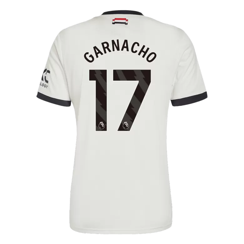 GARNACHO #17 Manchester United Soccer Jersey Third Away Custom Shirt 2024/25 - bestsoccerstore