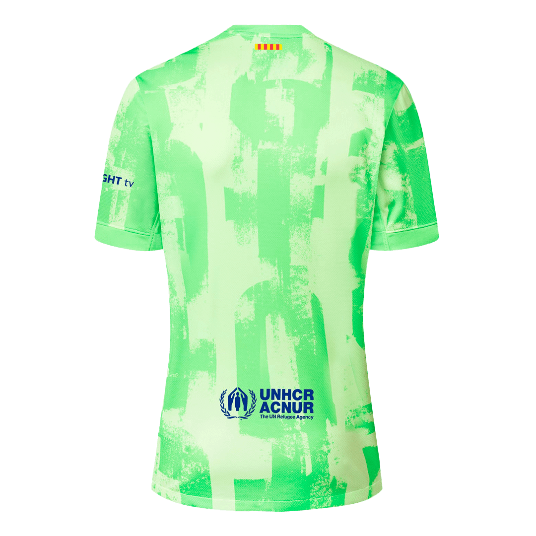 Barcelona Third Away Soccer Jersey - Spotify Logo Without Text - bestsoccerstore