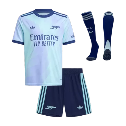 Kids Arsenal Custom Third Away Full Soccer Kits
2024/25 - bestsoccerstore