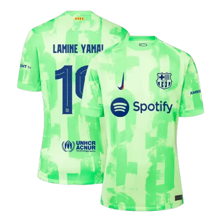 LAMINE YAMAL #19 Barcelona Third Away Soccer Jersey 2024/25 - UCL - bestsoccerstore