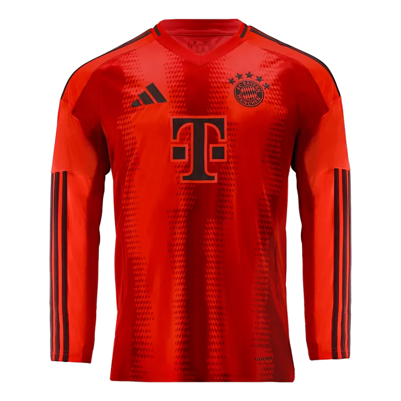 Bayern Munich Long Sleeve Jersey Home Football Shirt 2024/25 - bestsoccerstore