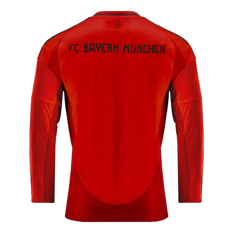 Bayern Munich Long Sleeve Jersey Home Football Shirt 2024/25 - bestsoccerstore